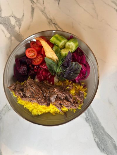 Gyro Bowl (Dana eti)